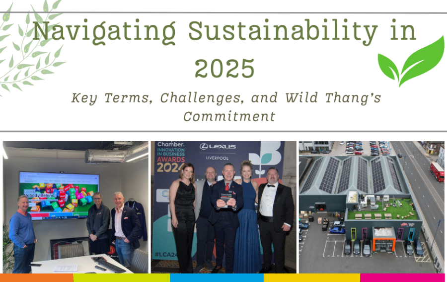 Wild Thang changing terminology to avoid Green Washing as part of 2025 Sustainability Commitment